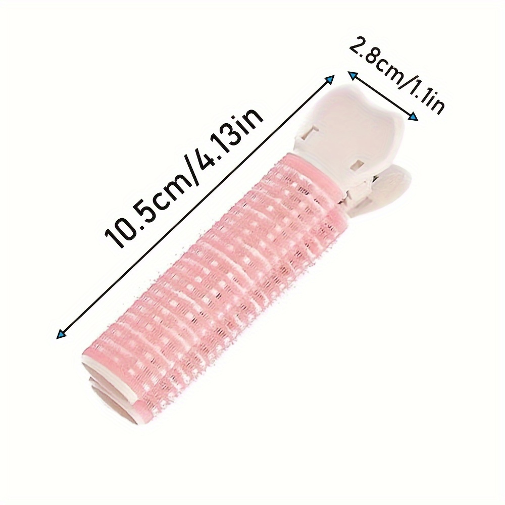 1pcs/2pcs Hair Rollers Volumizing Curlers Root Clips Fluffy Instant Bang Heatless Hair Curler No Heat Styling Tool