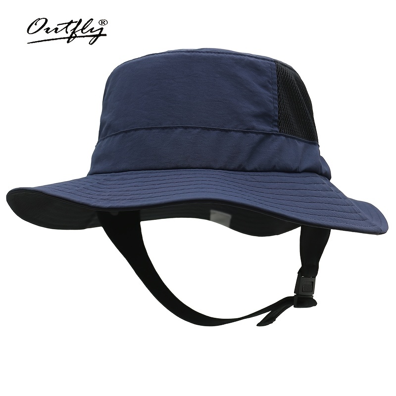 Upf 50+ Men's Sun Hat With Wide Brim For Windproof Fishing - Temu Poland