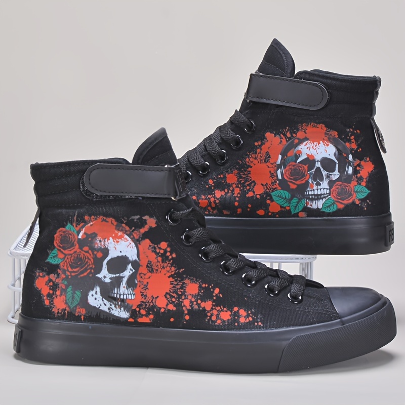 High top vans on sale roses