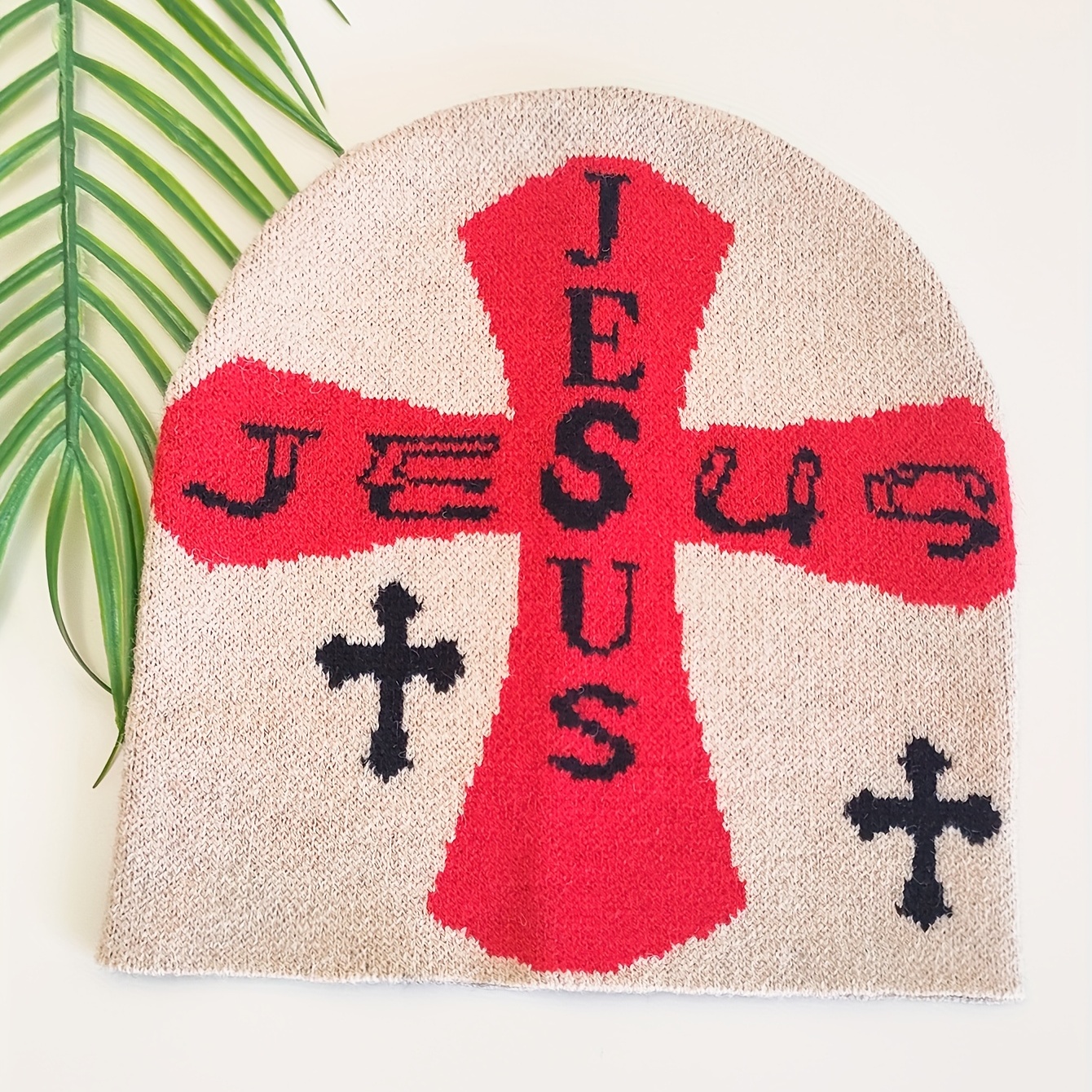 cross design embroidery patches for hats