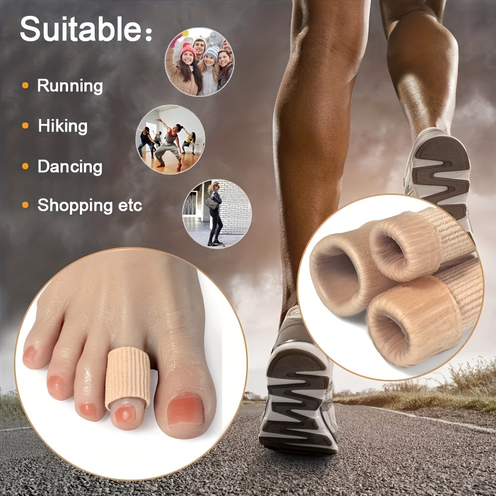 2pcs/Set Finger Toe Protector Separator Applicator Soft Gel Tube Pain  Relief Corn Callus Remover Pedicure Tool Foot Care - AliExpress