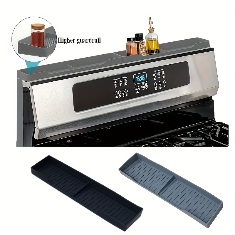 1pc Stove Shelf For Kitchen Stove Spice Rack Organizer Kitchen