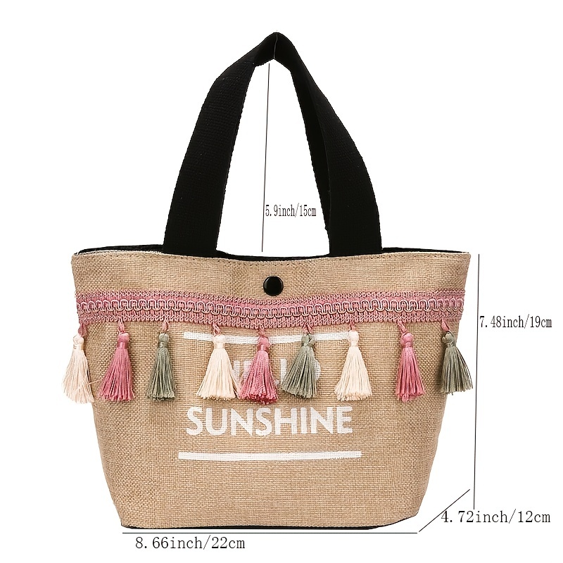 Women's Tote Bag for Travel Double Handle Shopping