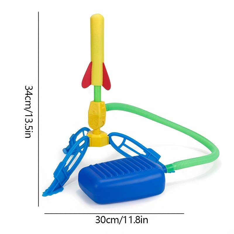 Fdit Jouet lance-roquettes Fusée de saut de pompe à air pour