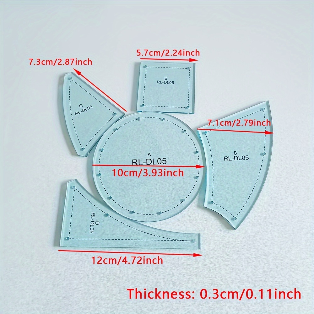 Sewing Accessories Sewing, Acrylic Quilting Ruler