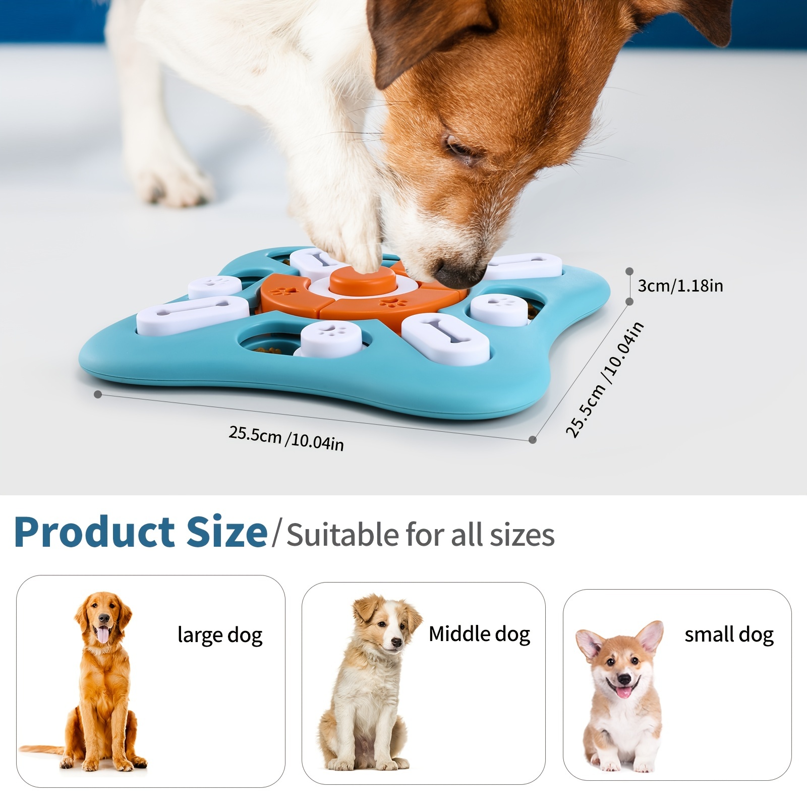 Pet Supplies : Dog Puzzle Enrichment Toys for Small to Large Size