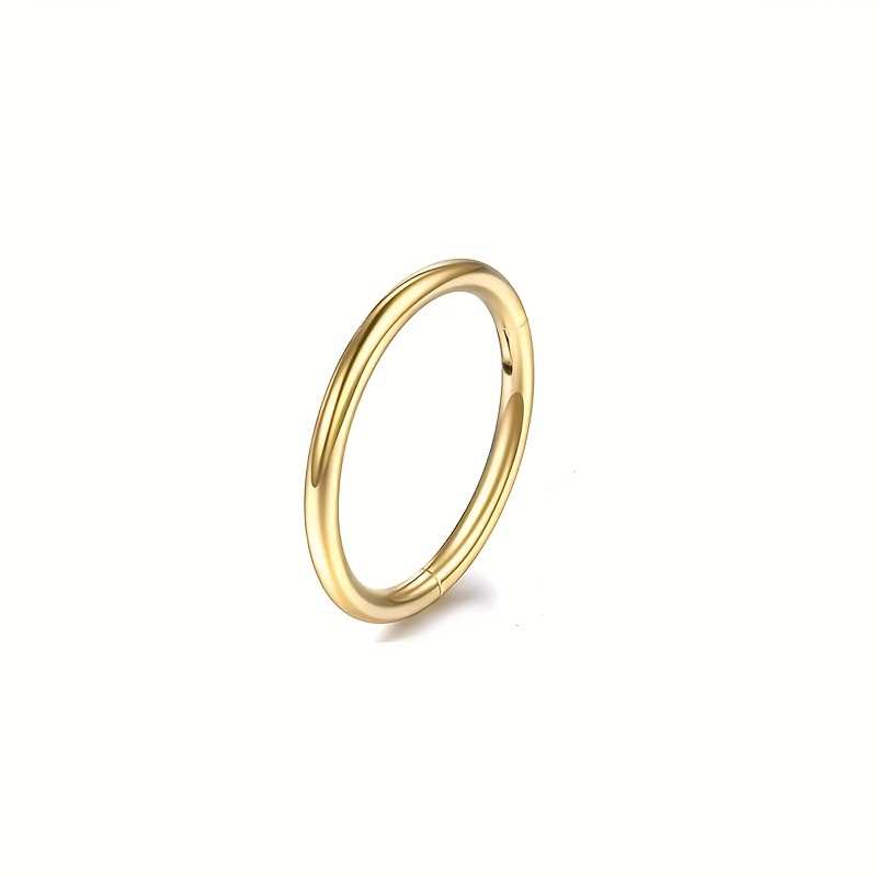 Ensemble De 3 Piercings Prothétiques Pour Nez En Titane Médical - Diamètres 6,8,10 Mm, Antiallergique - 10
