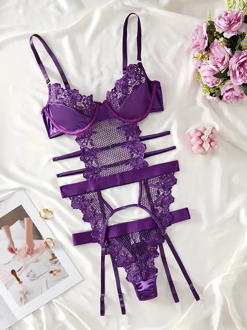 Purple Lingerie For Women - Temu Canada