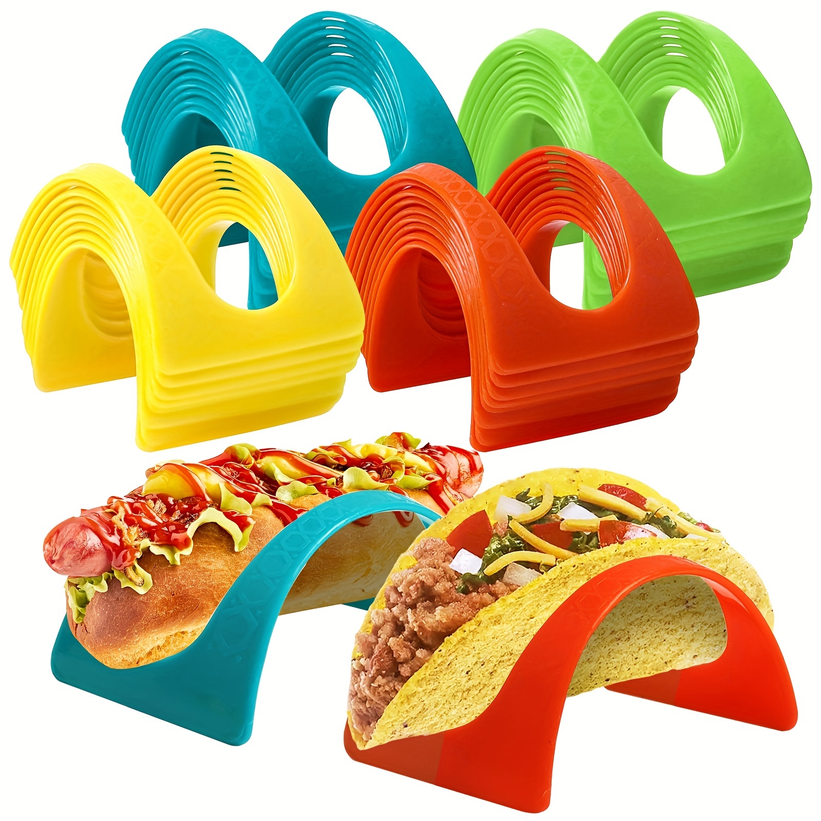 Taco Holder, Tortilla Roll Plastic Tortilla Holder, Muffin Holder Corn Roll  Holder, Kitchen Tools, Kitchen Accessories, Kitchen Gadgets - Temu