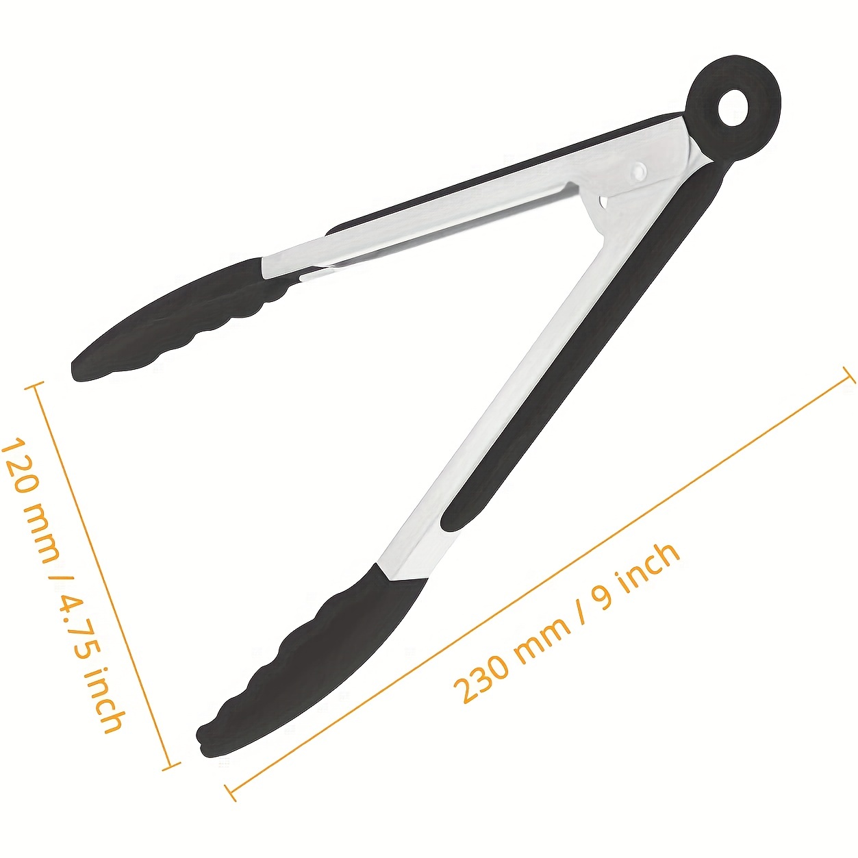 Silicone Food Clips, Silicone Kitchen Tongs, Serving Tongs For Cooking,  Non--slip Clip, High Heat Resistant To 480°f, Stainless Steel Metal Food  Tongs With Non-stick Silicone Tips, Kitchen Tools, Kitchen Supplies - Temu