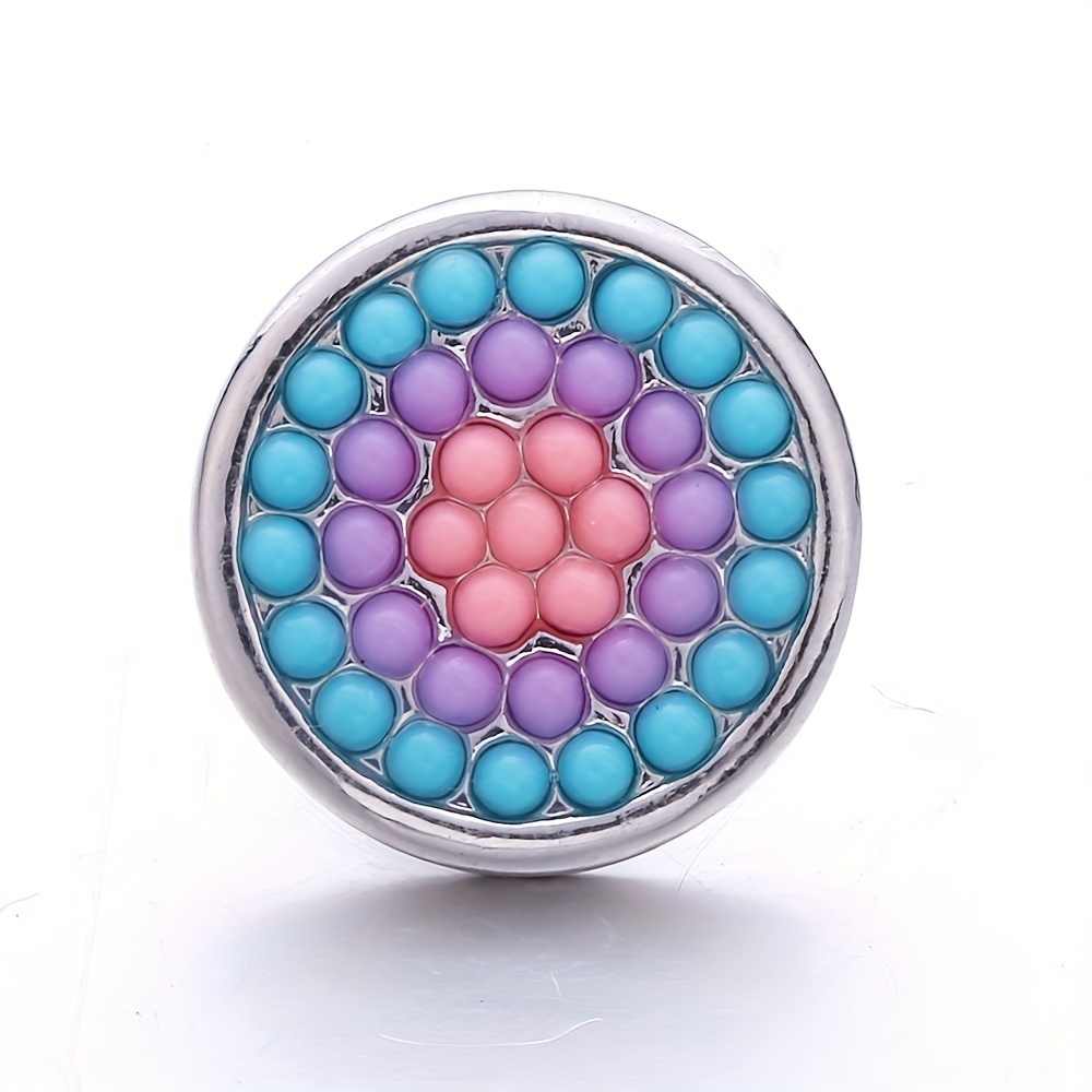 18mm Snap Button Jewelry DIY Accessories Material