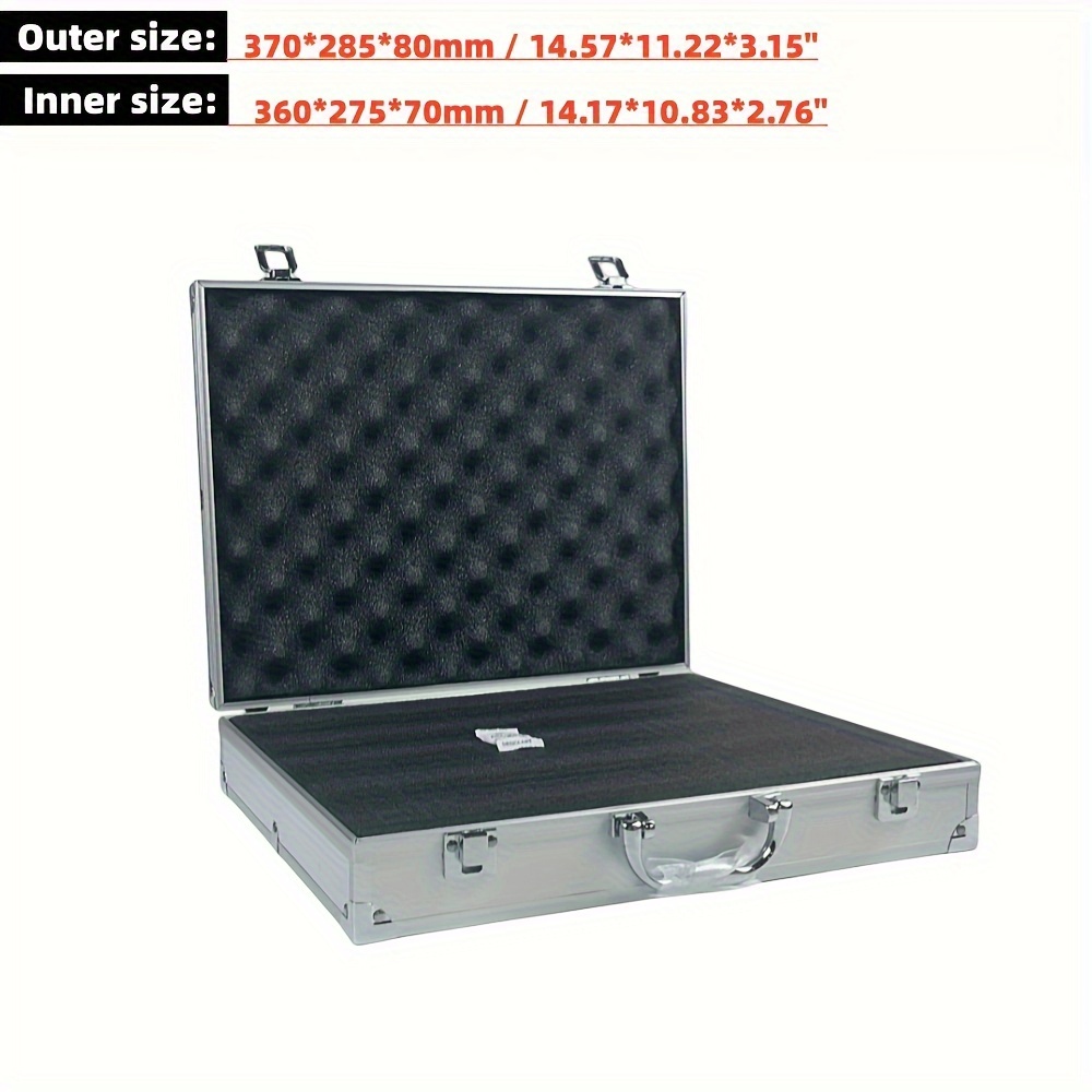 Aluminum Toolbox Storage Box Aluminum Gun Mold Box Laser - Temu