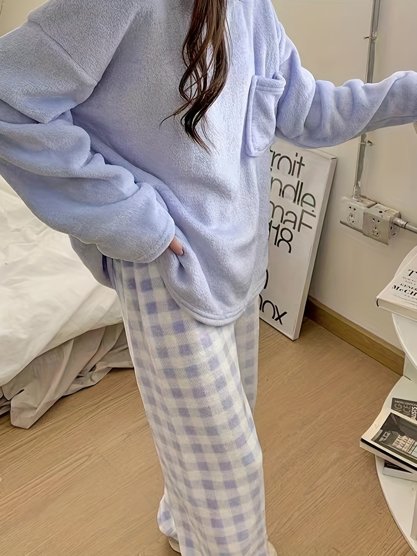 Whimsical Girls Womens Pajamas Set Trousers Soft Lounge Sets Cute Long  Sleeve Sleepwear Womens Warm up Pants Navy at  Women's Clothing store