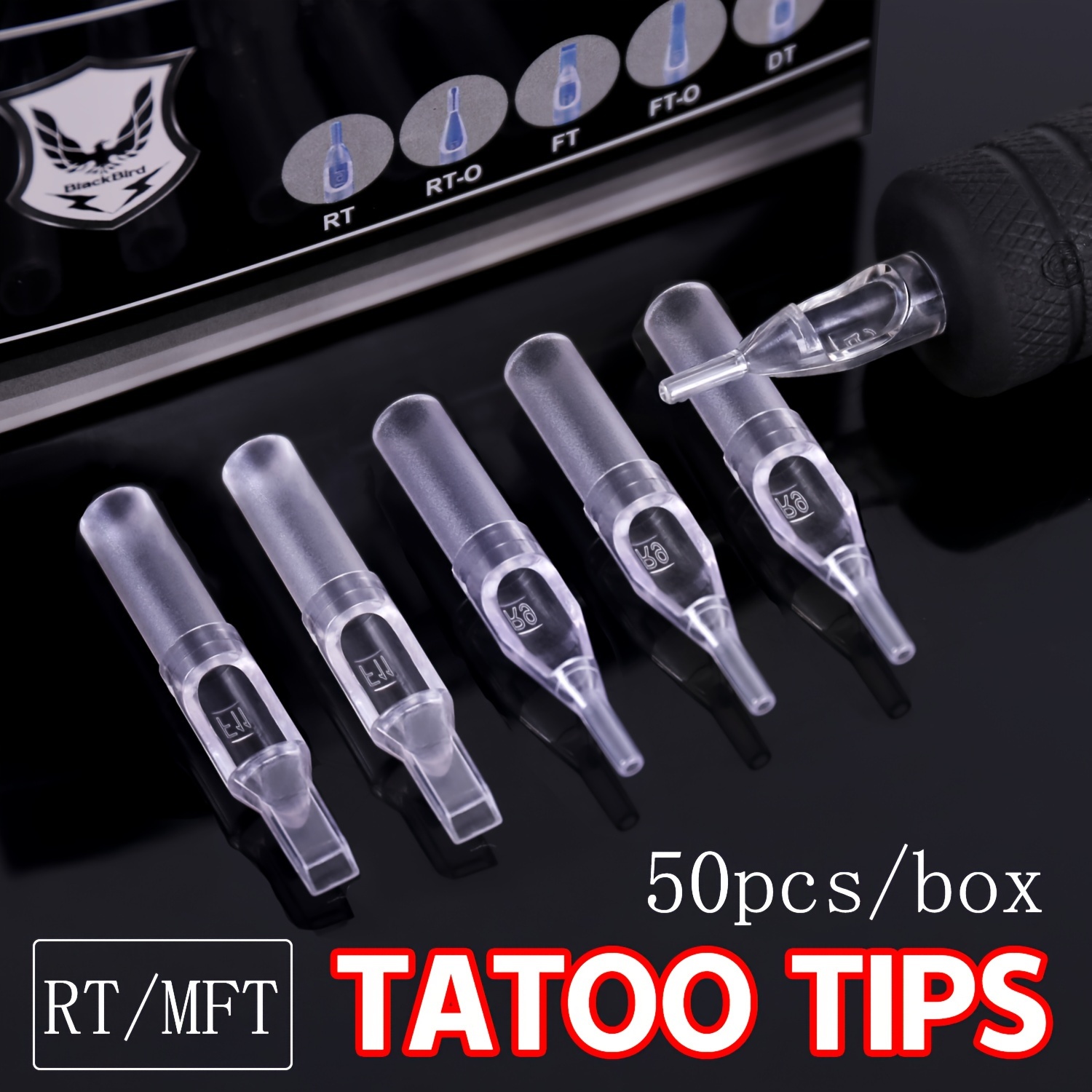 5 PCS Box - ROUND MAGNUM Tips Standard Tattoo Needles Sterile