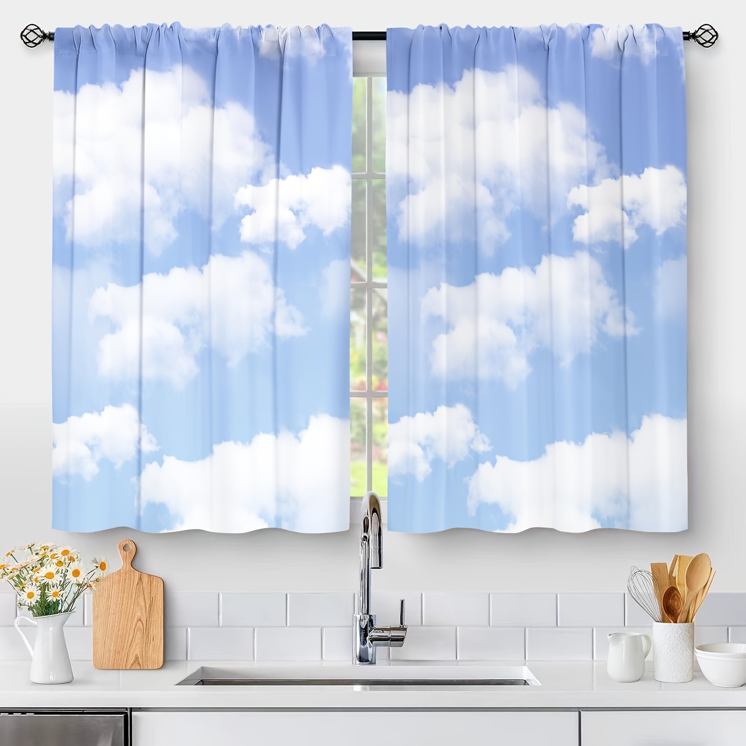 Cortinas de ducha para baño, cortina de ducha corta de pavo real y flores, cortina  de ducha azul y rosa, 72 pulgadas de ancho x 72 pulgadas de alto,  decoración de ducha 
