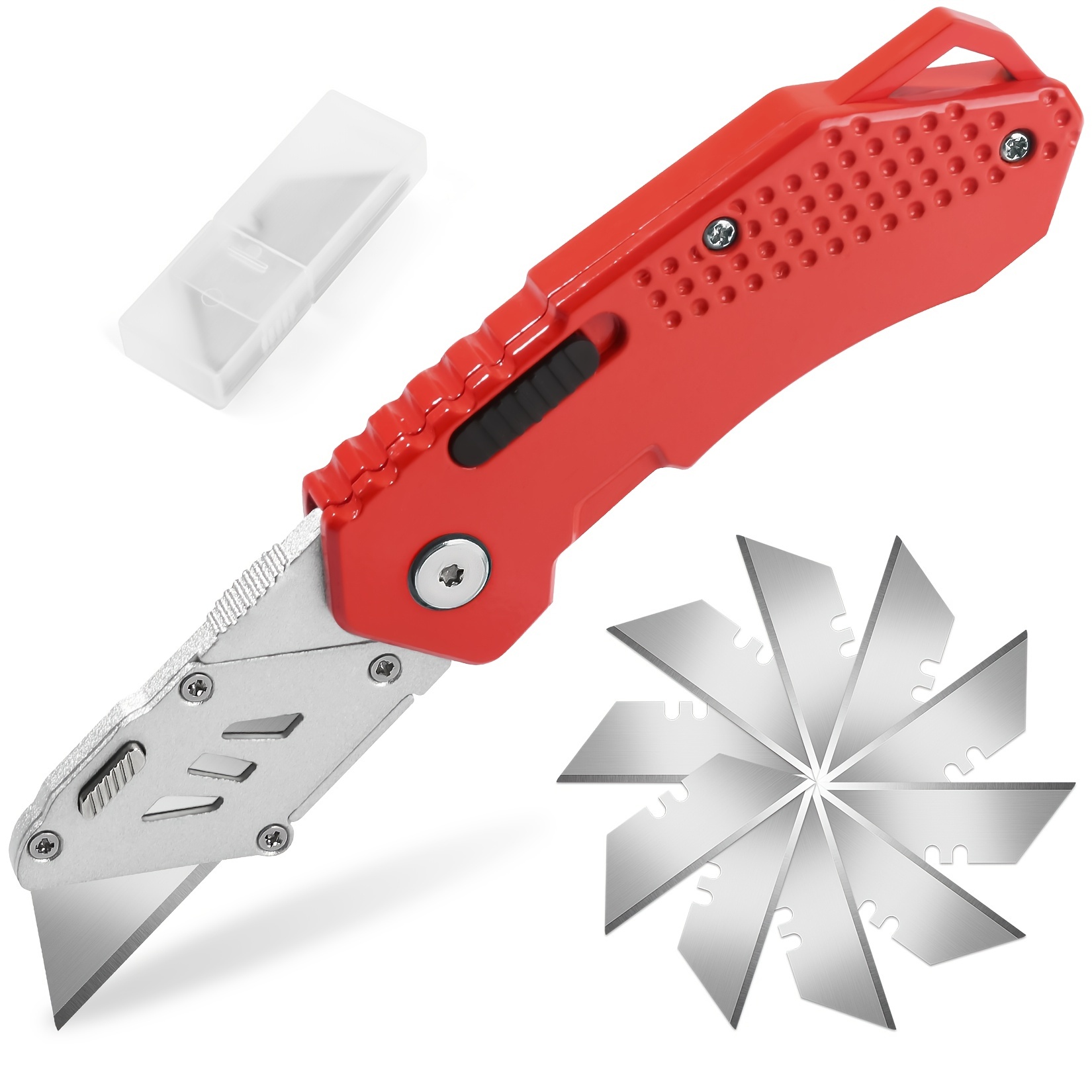 Utility Knife Box Cutter Retractable Box Cutter For Thick - Temu