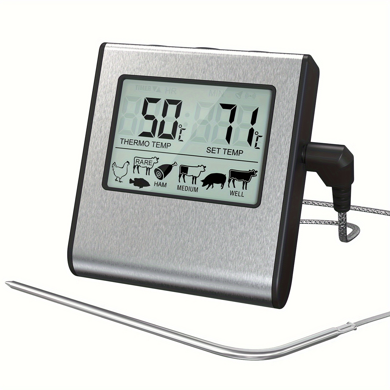 Stainless Steel Oven Thermometer - Temu