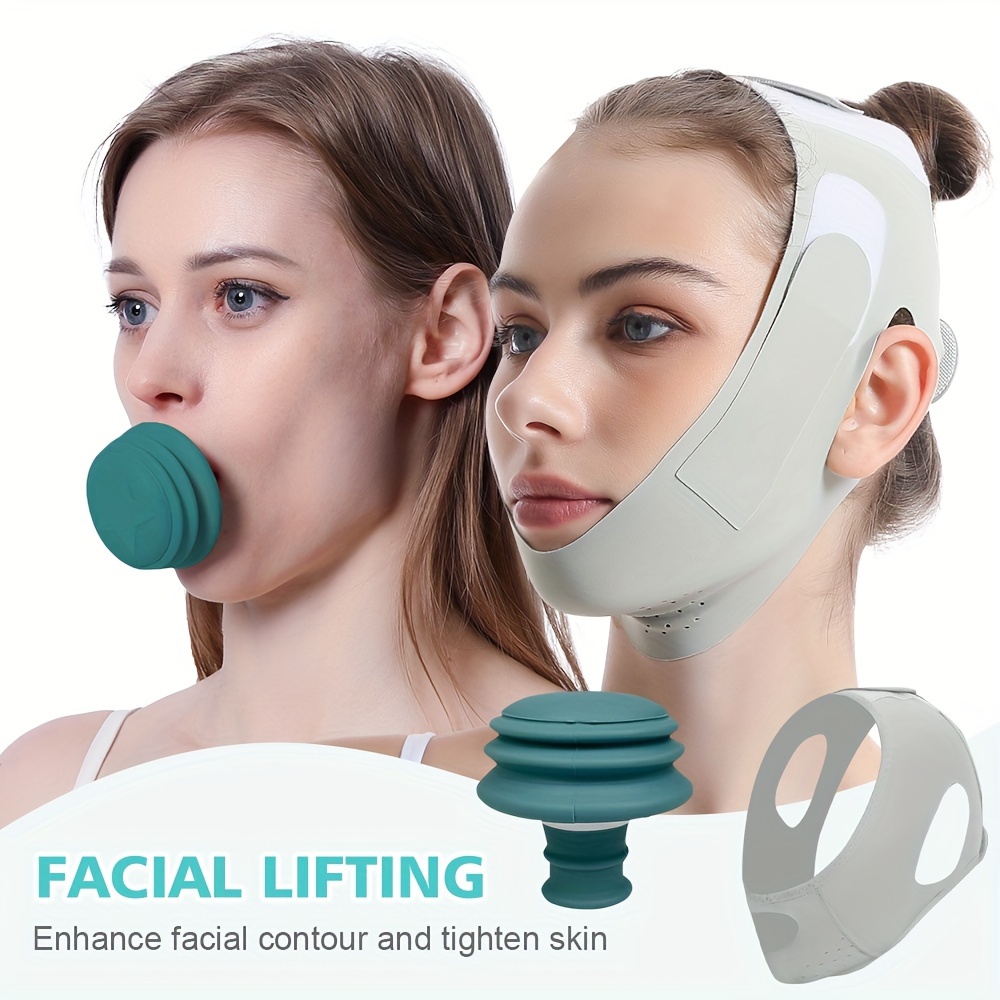 Double Chin Reducer Facial Lifting Strap V Face Lifting Belt Chin