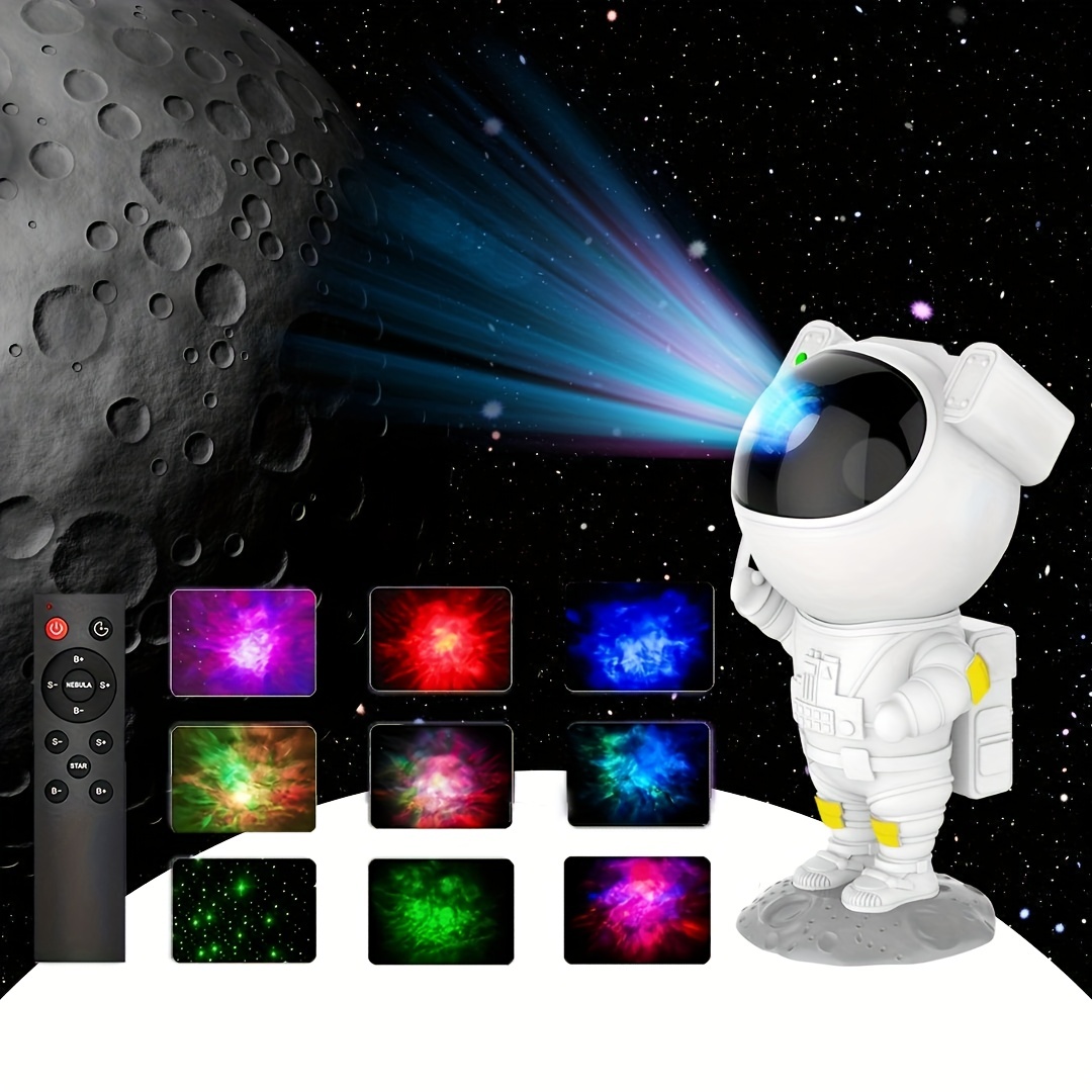 Vvia Astronauten-galaxie-projektor, Mehrere Modi, Galaxie