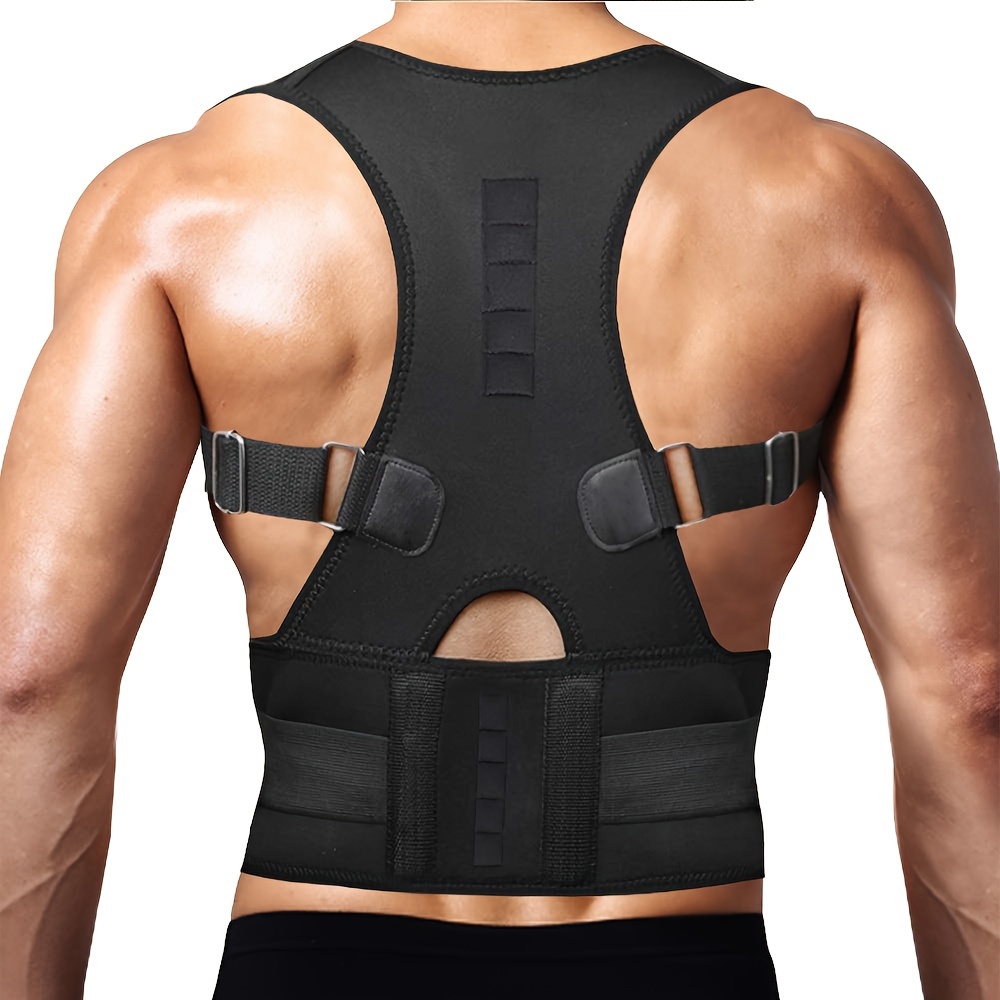 Corrector de postura, cinturón moldeador de cuerpo, para espalda y hombros,  rectificador de espalda, alivio del dolor del cuello, hombro, espalda,  cómoda y transpirable, cuidado de la salud : : Salud y