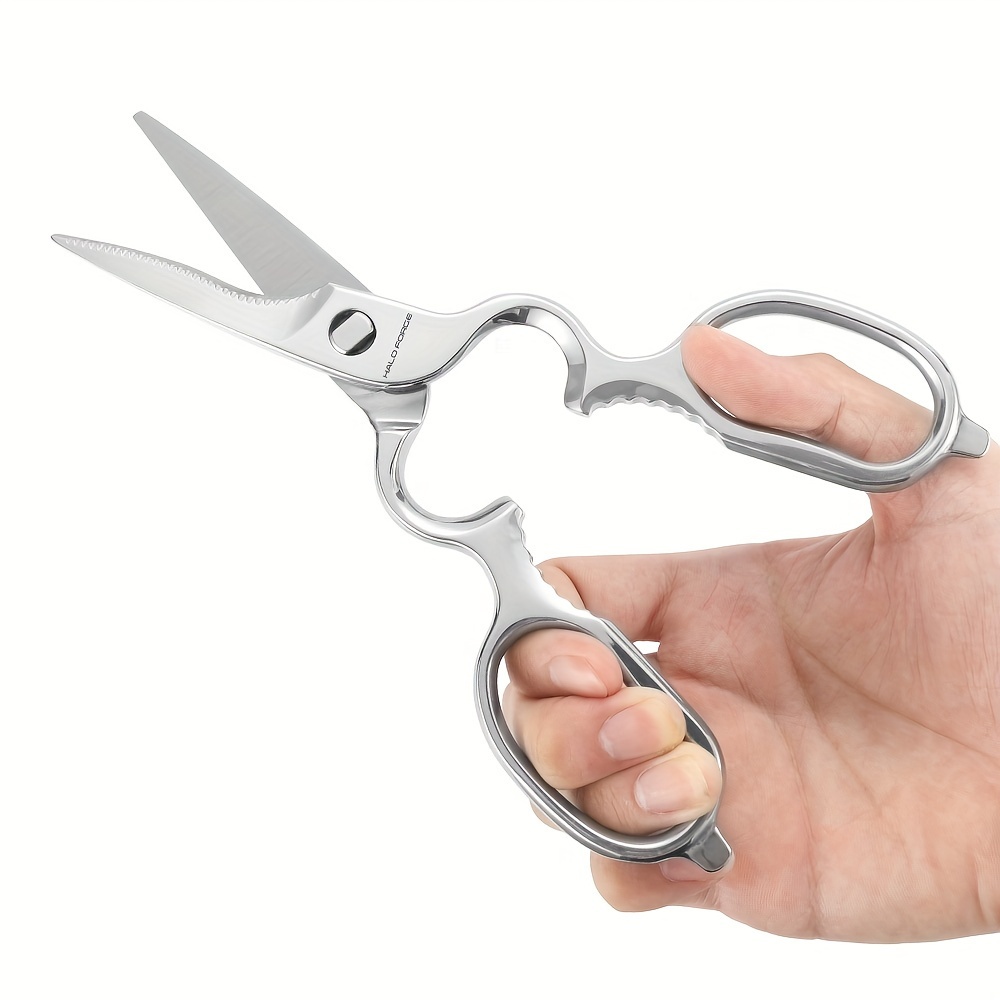 Multi-Purpose Kitchen Scissors, Premium Stainless Steel Solid