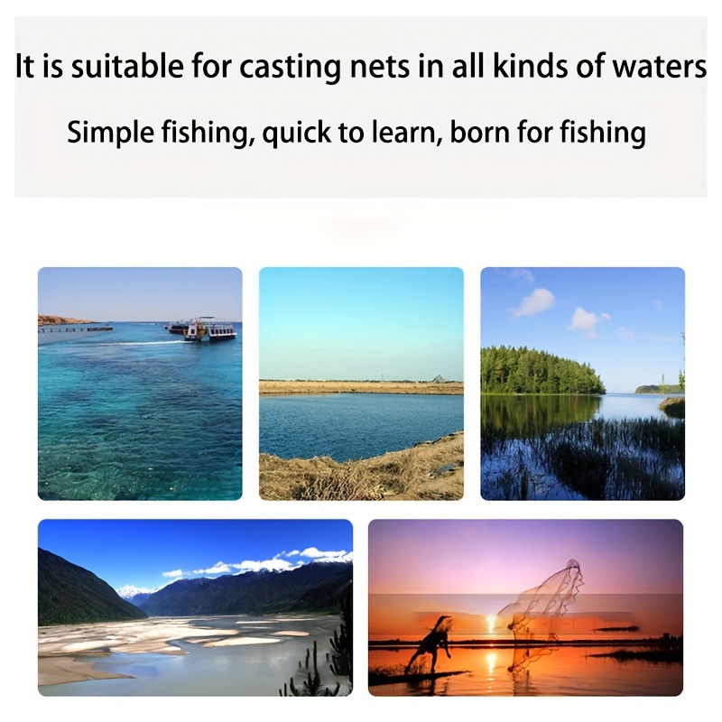 Fishing Nets Hand Casting Nets Tire Lines Net Fishing Tackle