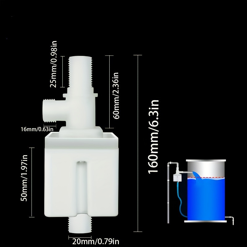 Water Float Valve Fully Automatic Water Level Control Float - Temu