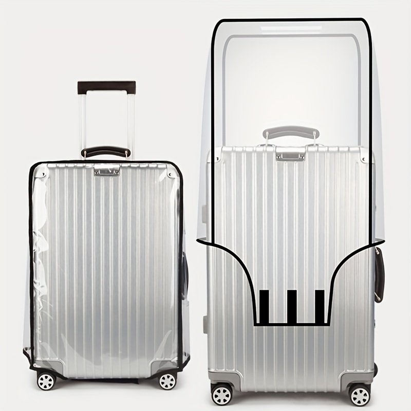 Clear PVC Suitcase Cover Protectors 20 22 24 26 28 30