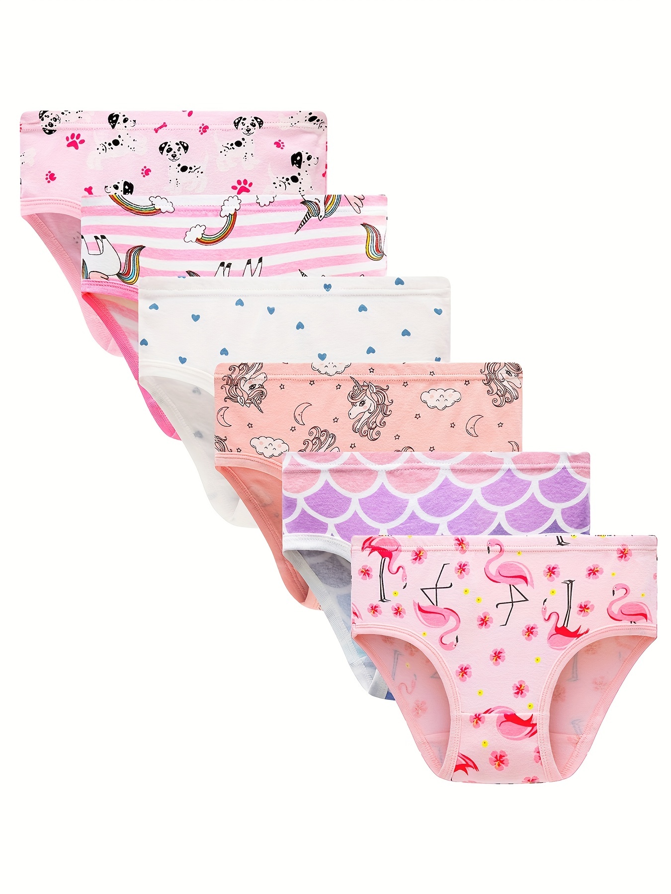 Girls Underwear Size 8 Kids Infant Baby Girls Underpants Cute Cartoon Print Underwear  Girl Size 8 (Pink, 1-2 Years) : : Clothing, Shoes & Accessories