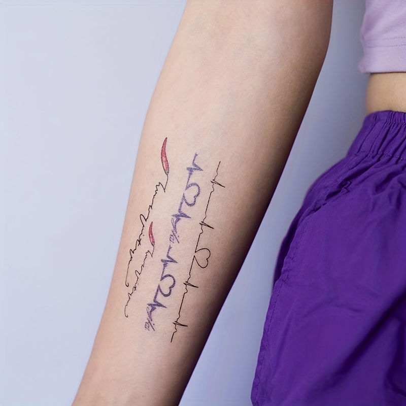 arm script tattoo