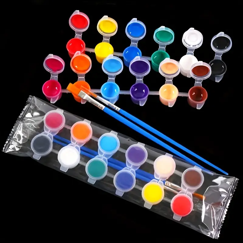 Acrylic Paint Set For Art Painting Finger Painting Graffiti - Temu