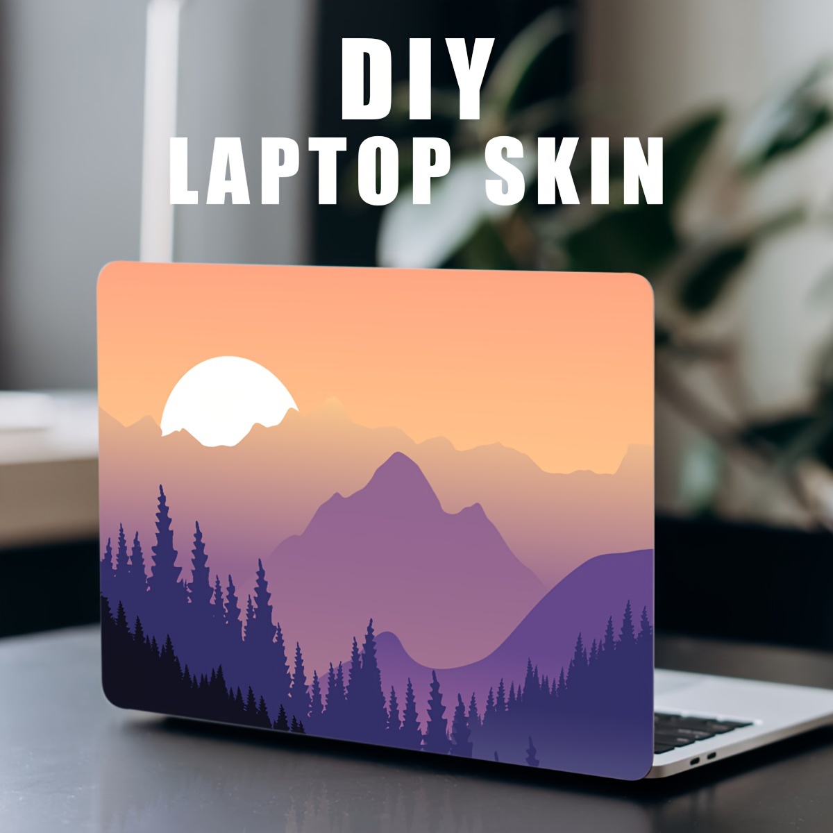 Berge Laptop-Vinyl-Aufkleber passt auf 13 Zoll MacBook Pro oder