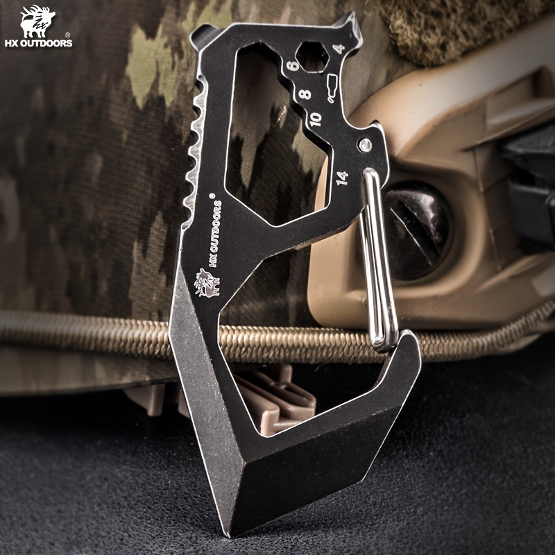 Portable Car Key Buckle Self-Protection Hook Outdoor Stainless Steel Multi  Function Key Chain Tool Durable Practical - AliExpress