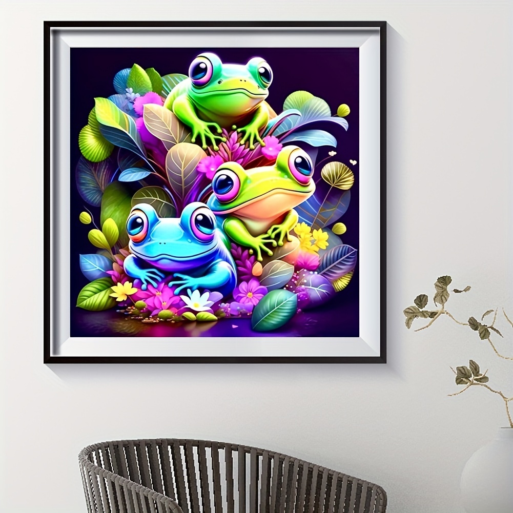 5D Diamond Painting Set, Cute Frog, Full Diamond Art Set, DIY Gem Art And  Crafts For Beginners, Diamond Art Set