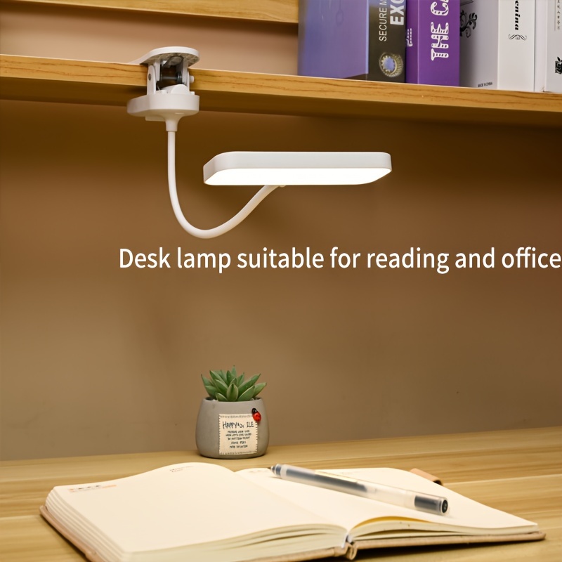  Lámpara de mesa, lámpara de escritorio, estilo americano,  lámpara de escritorio con brazo oscilante, lámpara de mesa plegable, lámpara  LED de lectura para protección ocular, lámpara de lectura para dormitorio,  iluminación