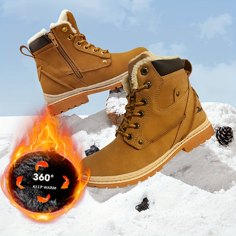 Boys Kids Snow Boot Winter Shoes Sneakers 