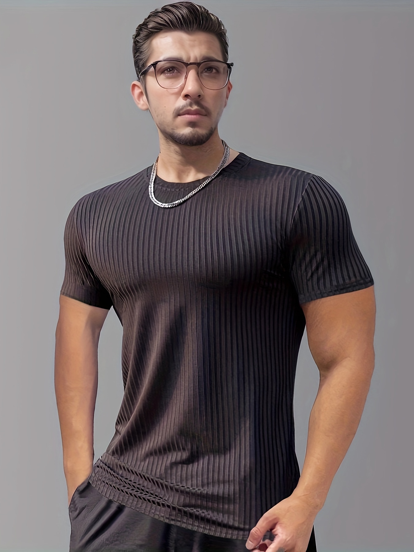 Men's Gym and Bodybuilding Breathable T shirt - Men's Fitness