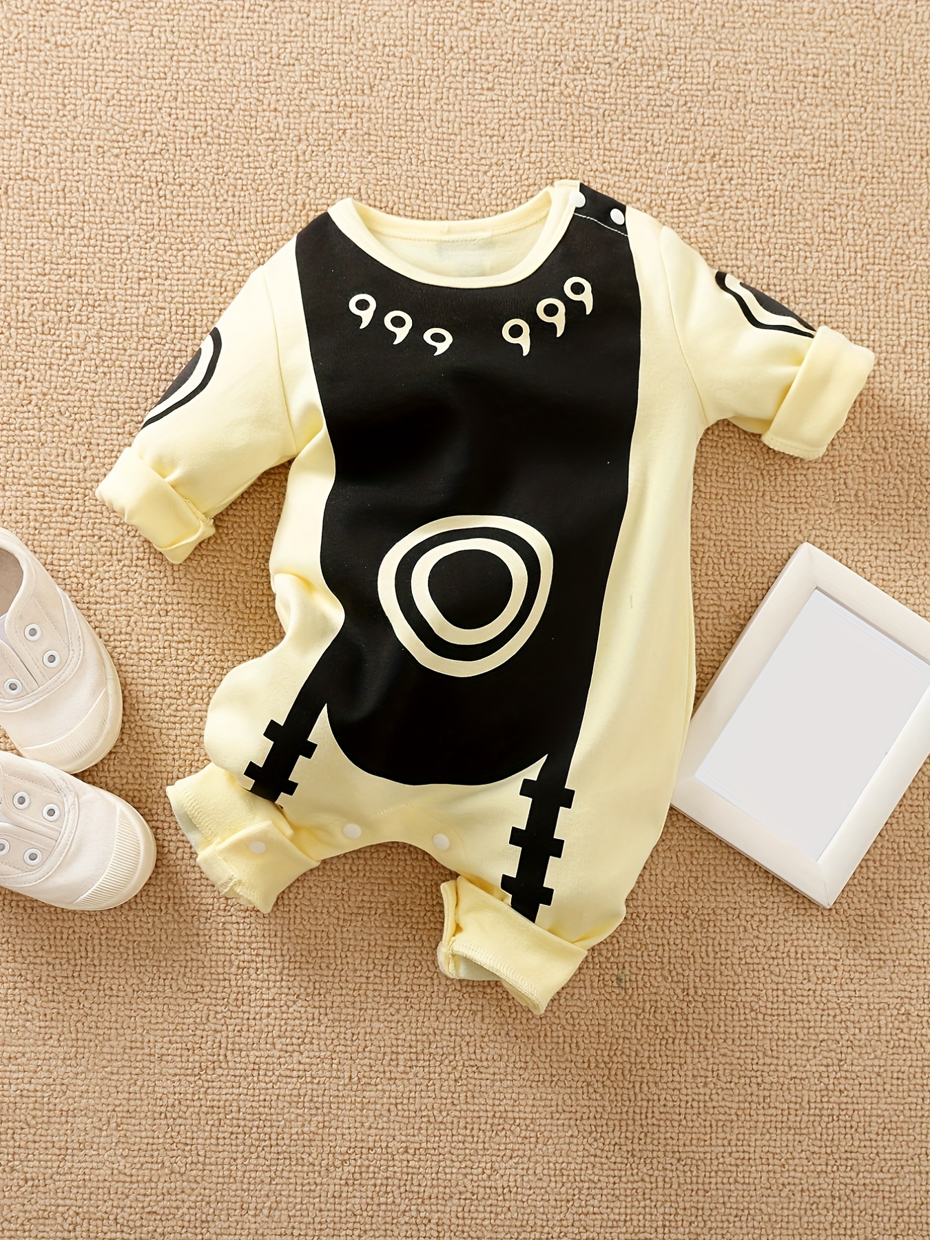 Black & Gold United Kids Jersey Newborn Onesie / Cotton