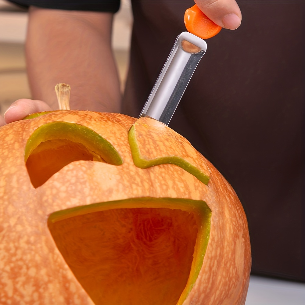 Halloween Pumpkin Carving Knife Set Stainless Steel Fruit - Temu