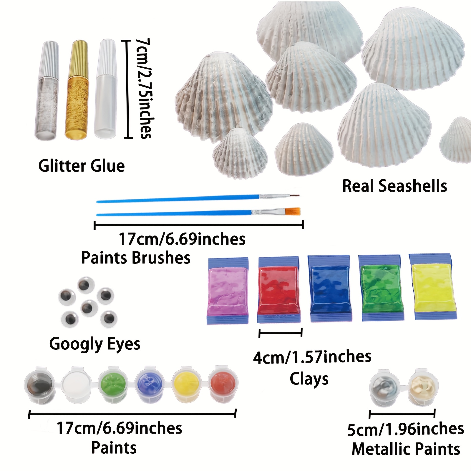 Painted Seashells craft activity guide