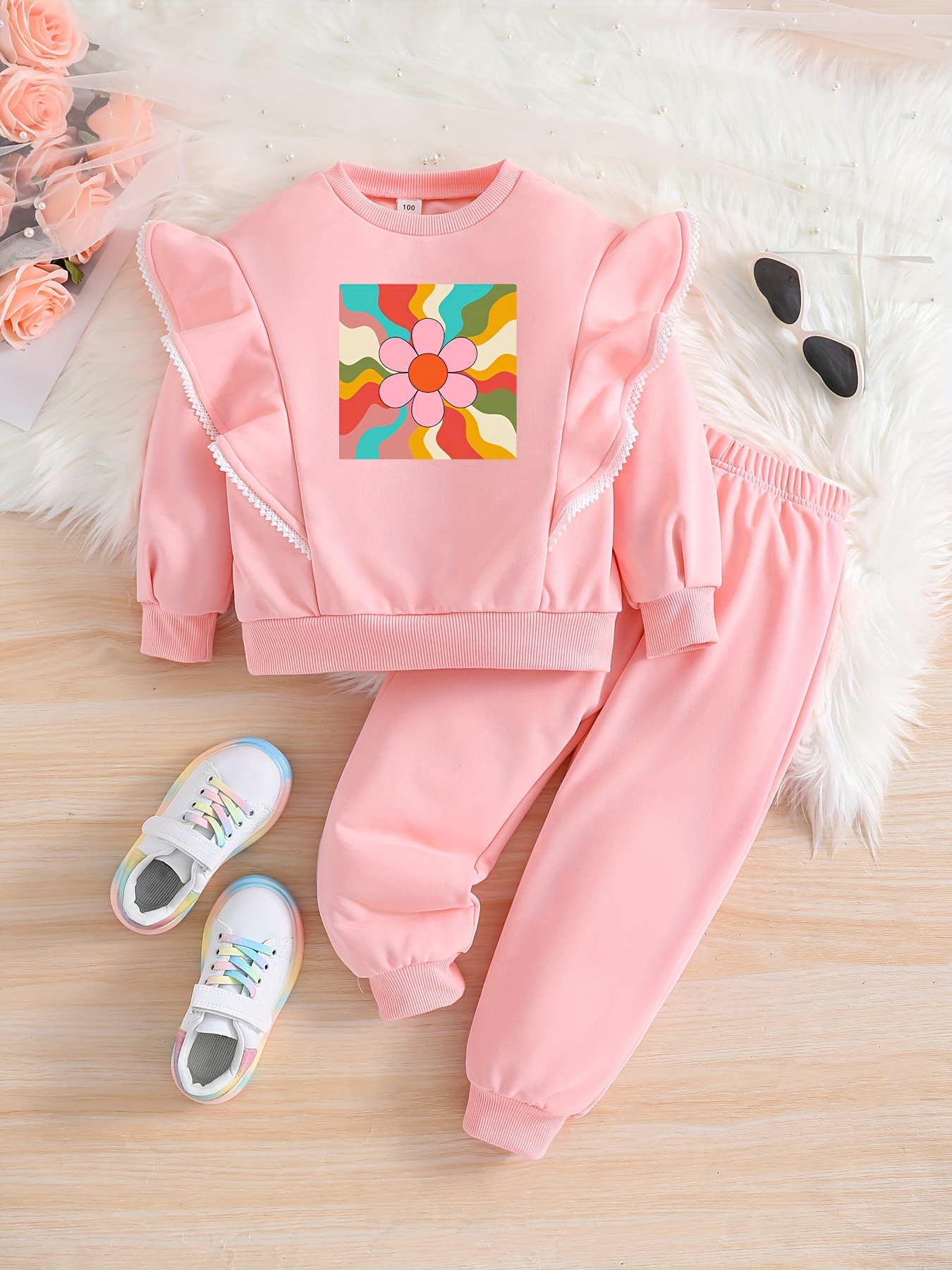 Toddler girl sale jogger outfits