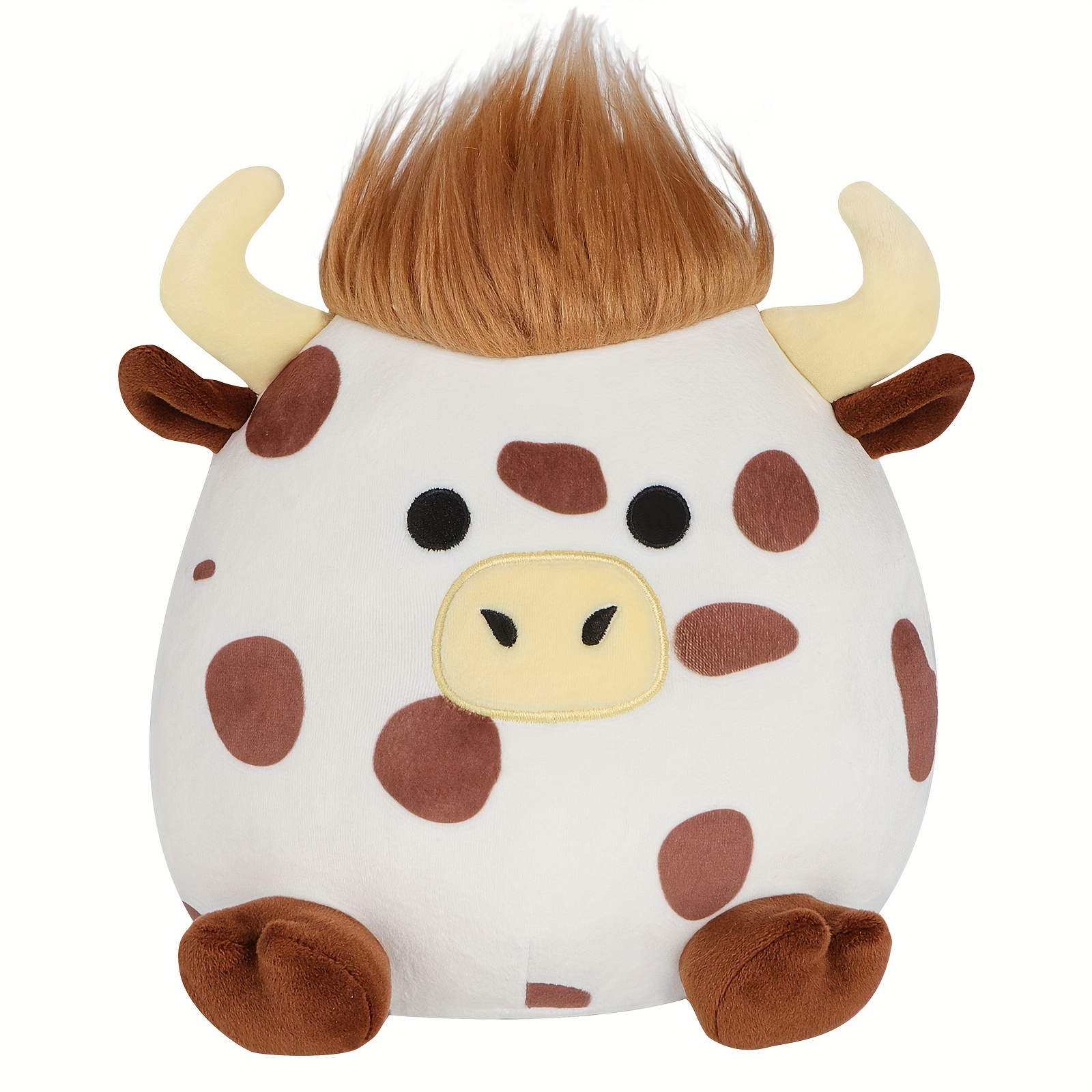 

Apushmeu®10in Milk Cow - Cute Milk Cow Stuffed Animal Soft Hugging For Sleeping Milk Cow Body Pillow -milk Cow Plush Toy, Birthday Christmas Party Gifts For Kids Adults