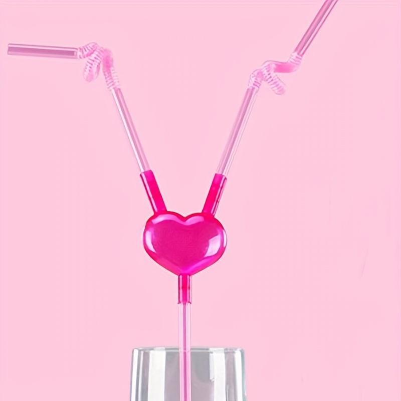 DIY Heart Straws for Valentine's Day