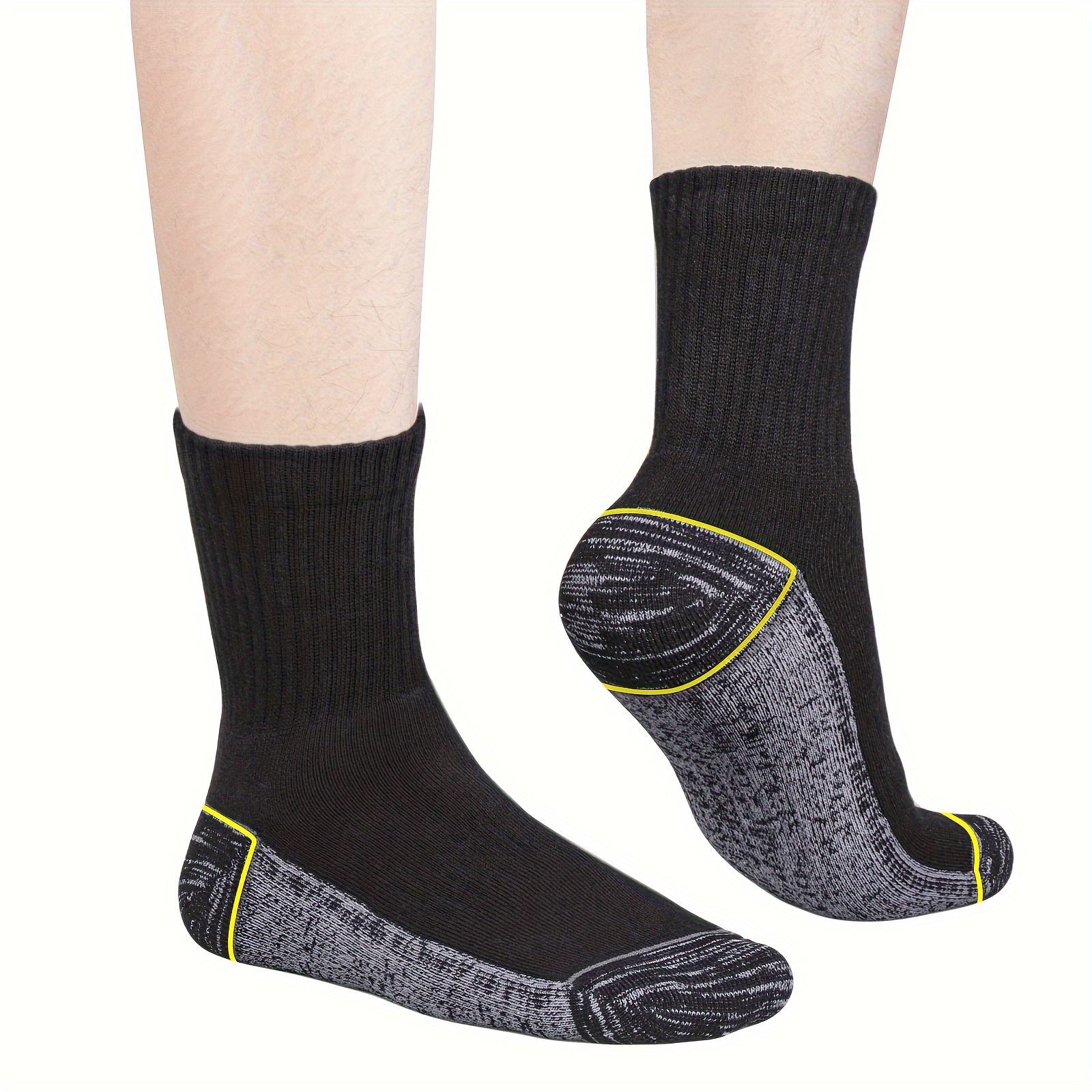  Calcetines impermeables para exteriores, transpirables,  gruesos, cálidos, absorben la humedad, calcetines deportivos de invierno  para senderismo, esquí, clima frío, B : Ropa, Zapatos y Joyería