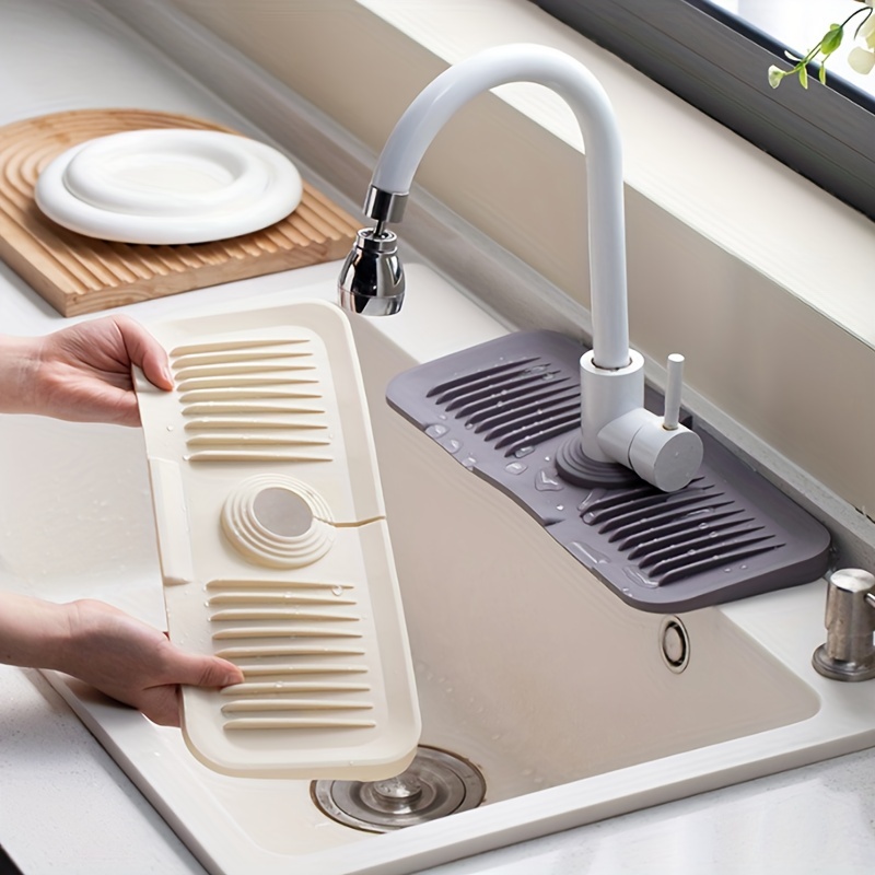 SPLASHPAD Kitchen Sink Counter Protector, Keeps the Area Clean