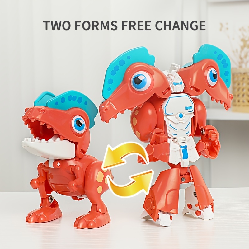 2 in 1 Dinosaur Robot Transforming Toys: Jurassic Dino Mini - Temu