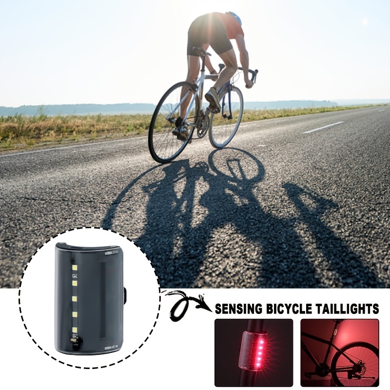 Luz Trasera Inteligente Bicicleta Luces Traseras Recargables