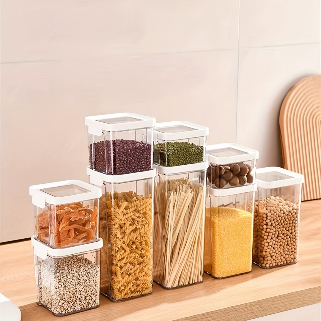 1300ml Large Capacity Rice Soya Bean Airtight Storage Tank Jar