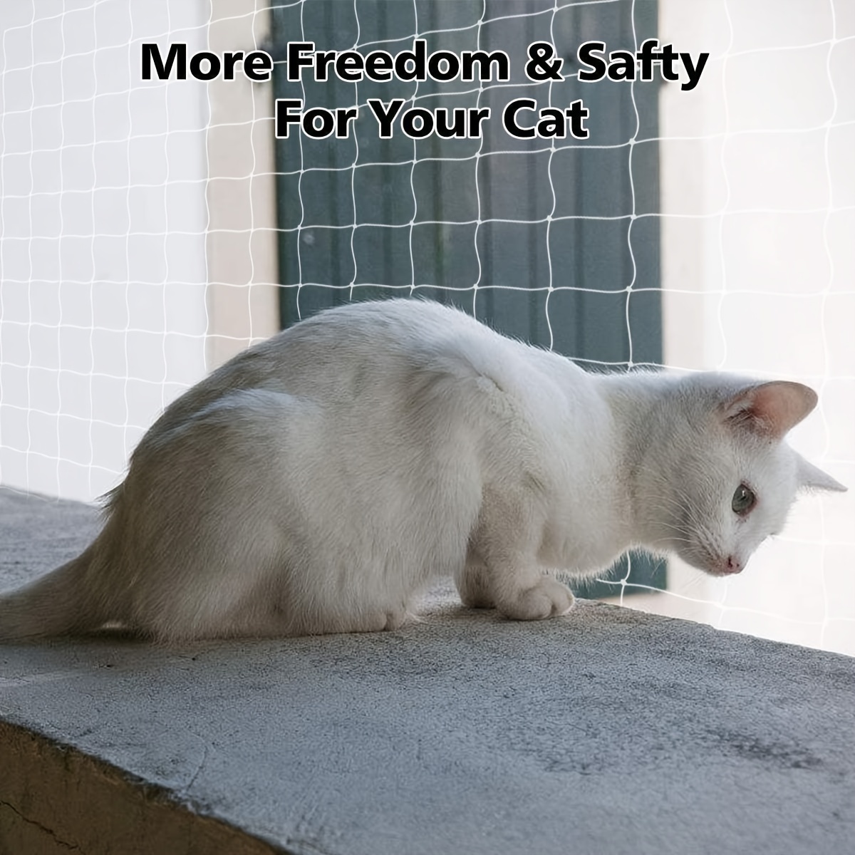  Balcony Nets - Cat Doors, Enclosures & Steps: Pet Supplies