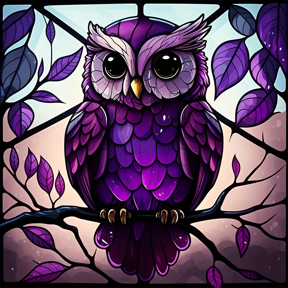 Sparkle Diamond Painting Kits for Adults Kids 5D DIY Crystal Rhinestone Owl  Art Set Home Wall Decor 11.8*11.8Inches - AliExpress